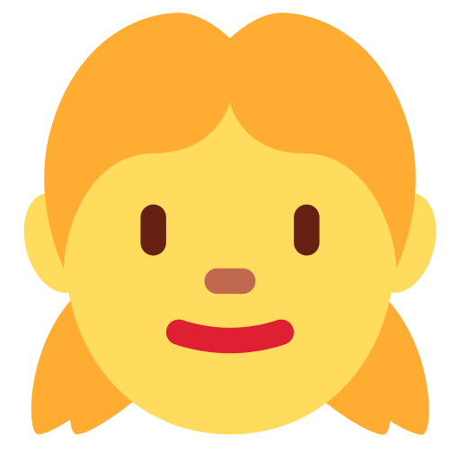 little girl emoji