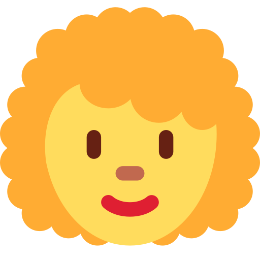🦱 Cabelo Cacheado Emoji