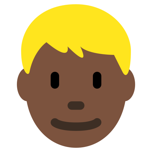 Ícone Do Emoji Do Homem, Tom De Pele Da Meio-luz, Cabelo Marrom