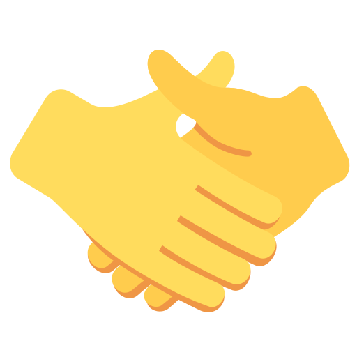 🤝 - Handshake or Shaking hands Emoji 📖 Emoji Meaning ✂ Copy