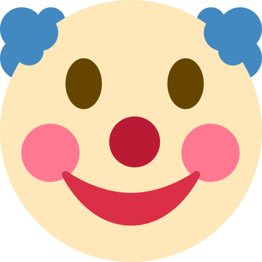 🤡 Clown Face Emoji — (2) Meanings, Copy & Paste