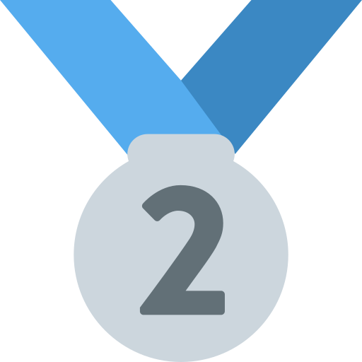 🥈 Médaille D'argent Emoji