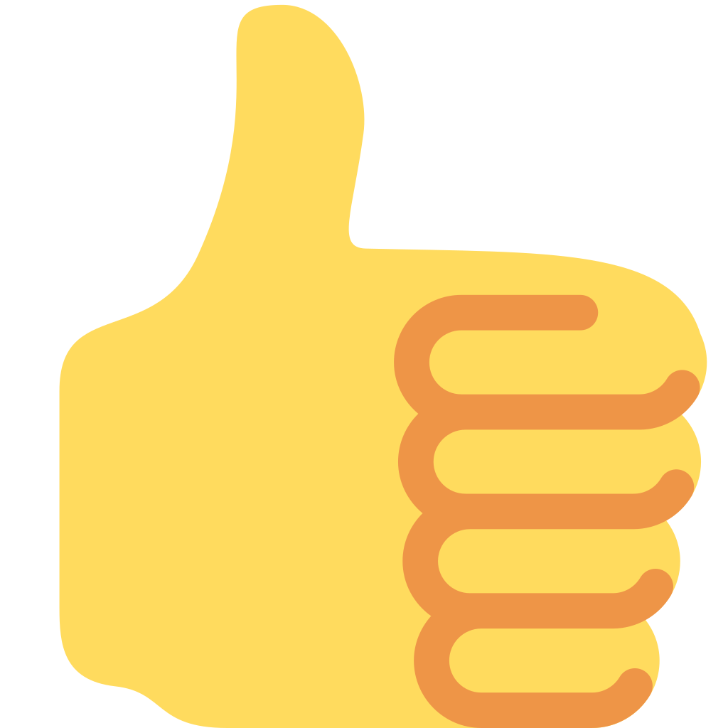 👍 Thumbs Up Emoji, +1 Emoji, Like Emoji
