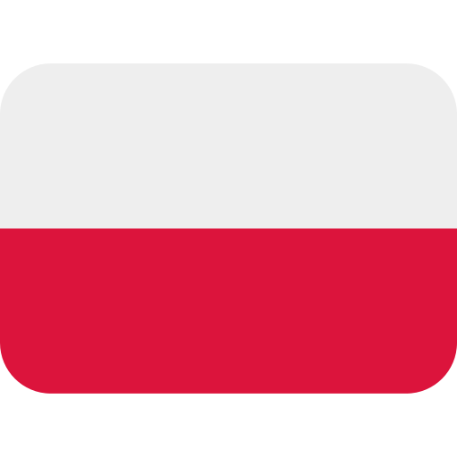 Bandiera Polonia-Poland Flag-Drapeau Pologne Stock Illustration