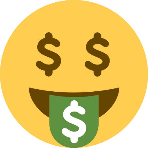 🤑 Money Mouth Face emoji Meaning