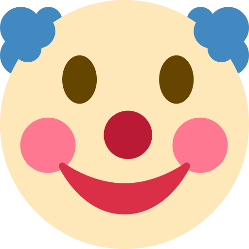 Porte-clés Emoji Clown