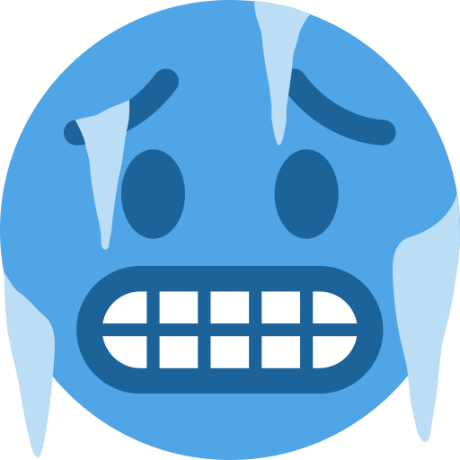 frozen emoticon